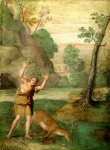 Domenichino and assistants - The Transformation of Cyparissus